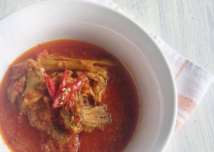 Tengkleng ayam pedas #PR_recookmasakanberkuah