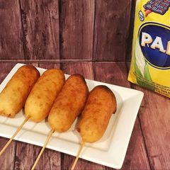A picture of Homemade Corn Dogs.