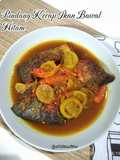 * Pindang Kecap Ikan Bawal Hitam *