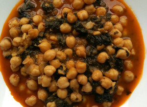 Foto principal de Potaje de garbanzos rápido y apto para vegetarianos