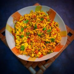 A picture of Spice Paneer ki bhurji.