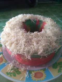 Foto resep Bolu kukus pelangi
