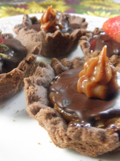 Una foto de Tartaletas o tartitas dulces festivas