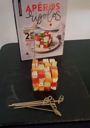 Une photo de Apéro rubi's cube fraicheur