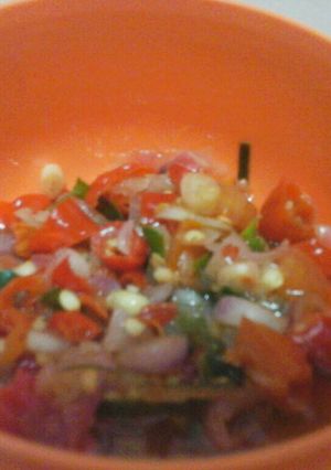 Foto resep Sambal matah temennya si cumi goreng tepung
