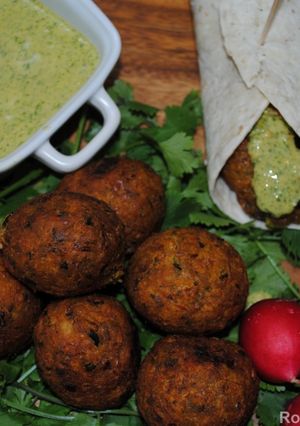 A picture of Falafel.