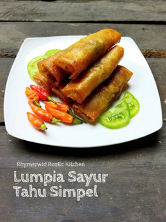 Foto resep Lumpia Sayur Tahu Simpel