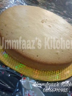 A picture of Vanilla cake.