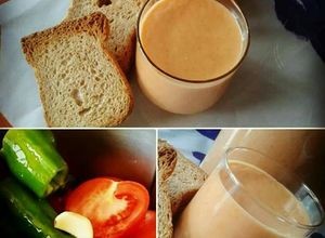 Foto principal de Gazpacho suave para beber (con Thermomix)