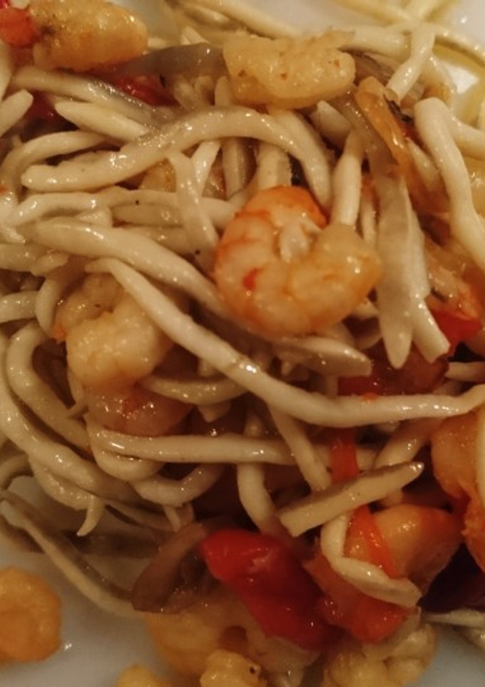 Una foto de Gulas con langostinos 🦐🦐