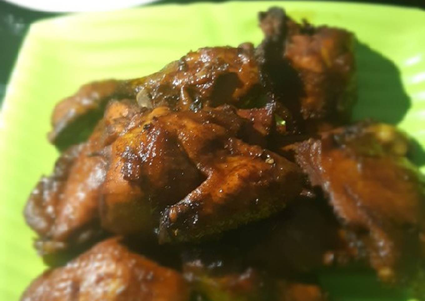 Ayam panggang bumbu meresap kedalam