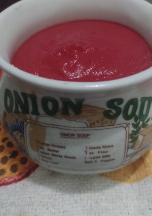 Una foto de Borsch vegano (II)