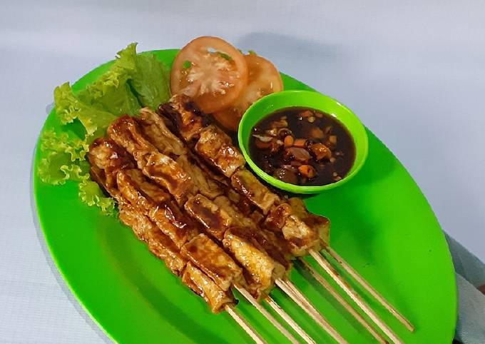 Ternyata ini lho! Bagaimana cara buat #289 Sate Tahu dijamin nagih banget