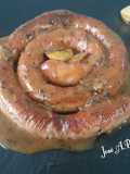 Chistorra fresca con especias y mostaza