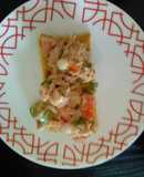 Ceviche de atún con pepino