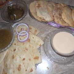 Daal kachori or paratha A picture of Daal kachori or paratha.