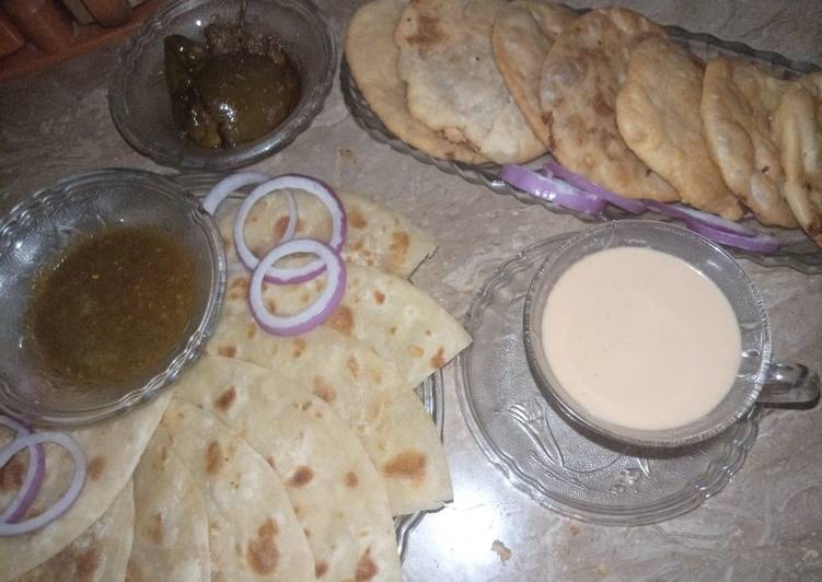 Daal kachori or paratha