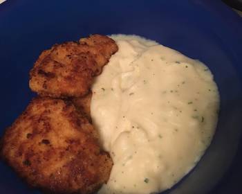 Easy Recipe PARMESAN CHICKEN  Mashed potatoes  Practical Delicious