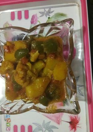 मिक्स्ड वेज (Mixed veg recipe in hindi) रेसिपी मुख्य फोटो