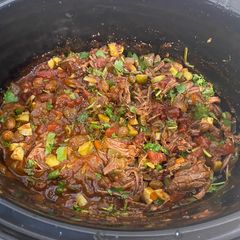 A picture of Slow Cooker Ropa Vieja.