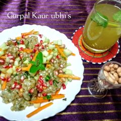 A picture of 🌿✨Global blessings feast salad 🥗🌸🌍.