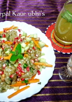 A picture of 🌿✨Global blessings feast salad 🥗🌸🌍.
