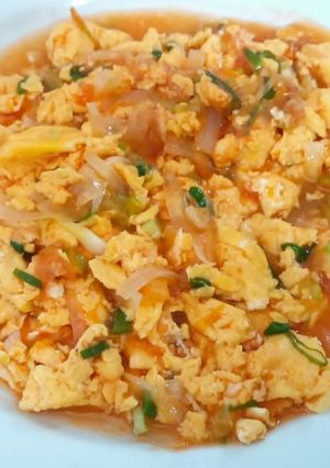 Foto resep Orak-Arik Telur Tomat 🍅