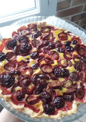 Une photo de Tarte aux prunes