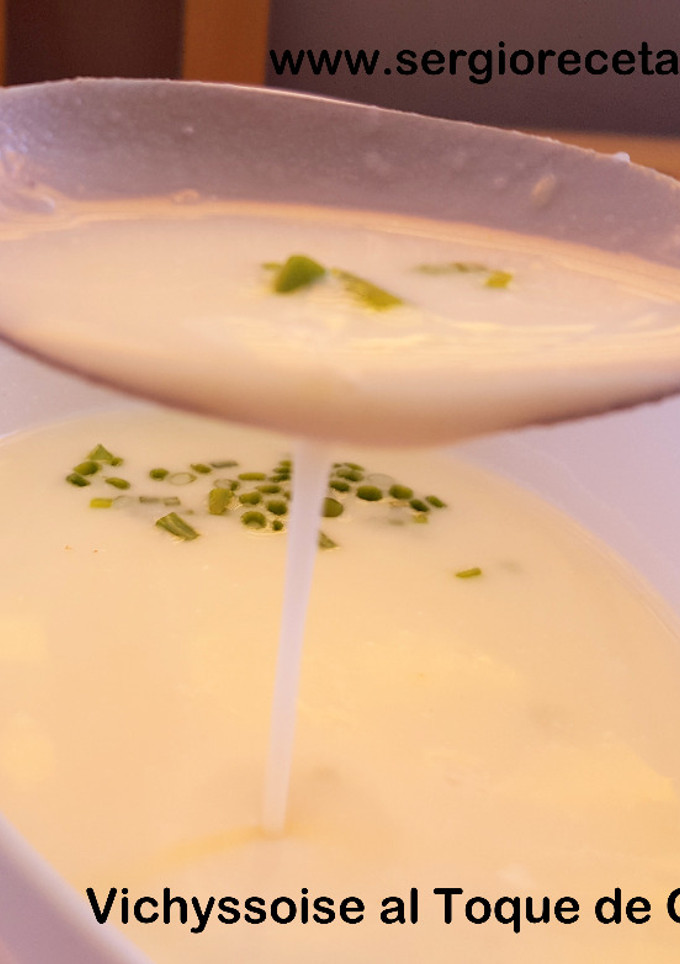 Una foto de Vichyssoise al toque de canela