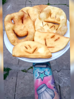 Una foto de Tortas Fritas Emoji