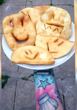 Una foto de Tortas Fritas Emoji