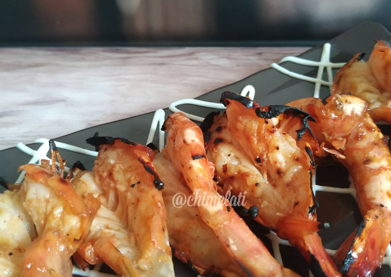 Udang Bakar Madu