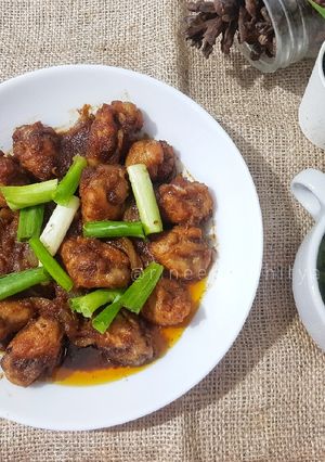 Foto resep Ayam kecap kental + sambal hejo