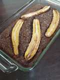 Choco Oat Banana Cake (no mixer, no sugar)