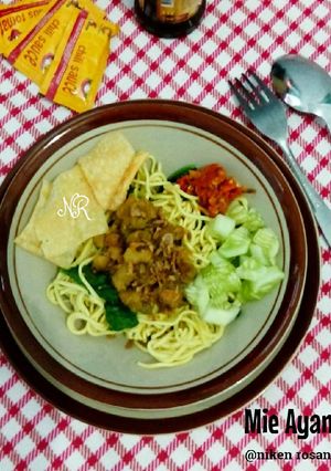 Foto resep Mie Ayam Pangsit