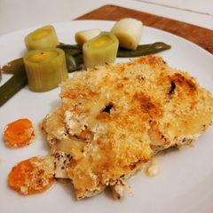 A picture of Nordic fish bake 🔱.