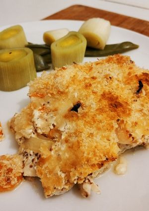 A picture of Nordic fish bake 🔱.