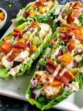 Chicken Bacon Ranch Lettuce Wraps