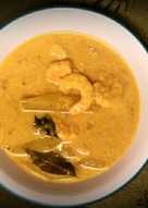 Chemmeenum Mangayum- Prawns curry with Raw Mango & Coconut milk