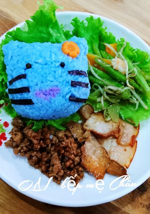 Hình của món Cơm bento cho bé.