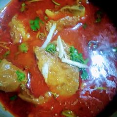 A picture of Paaye ka Salan.