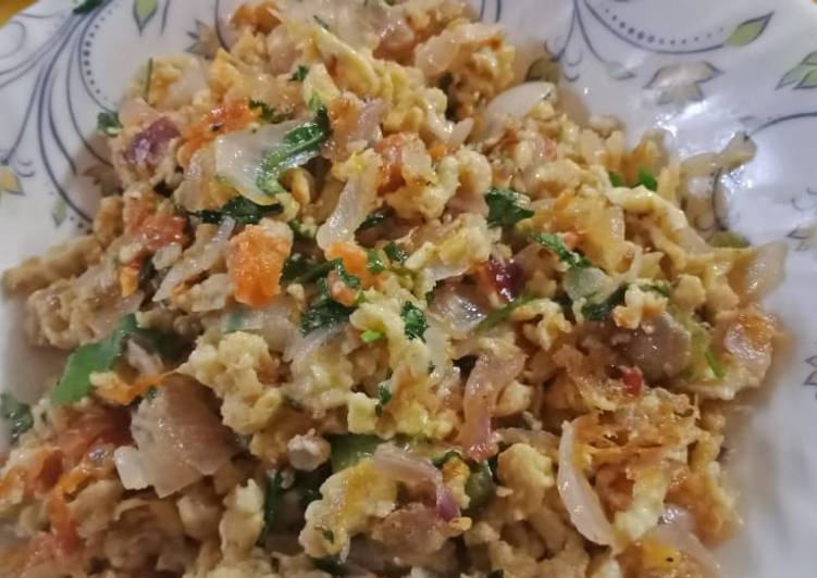 Scrambled egg (khakeena)