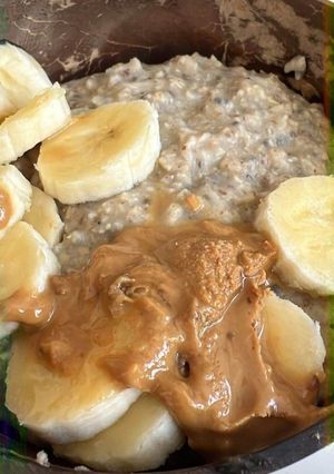 Foto de Papas de Aveia com Banana e Chocolate