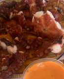 Pulpo frito con mojo