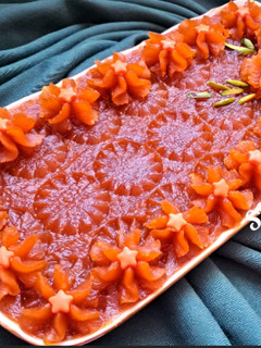 عکسی از دستور حلوای شیره انگور