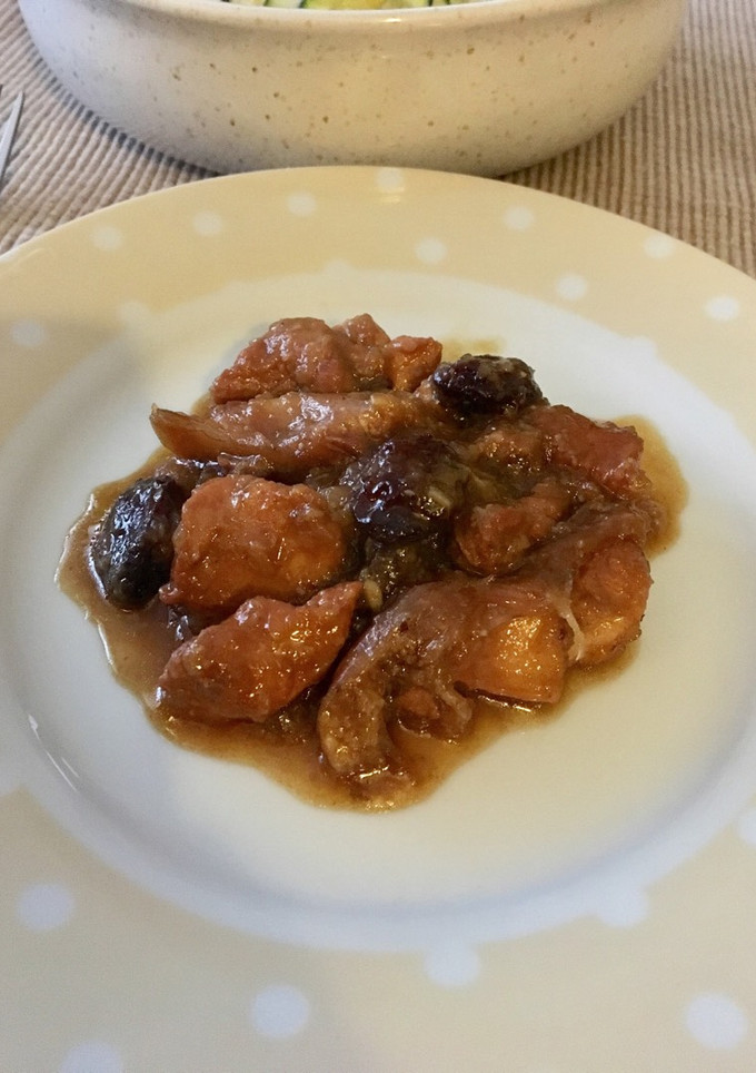 Una foto de Pechuga de pollo al Pedro Ximénez en olla rápida