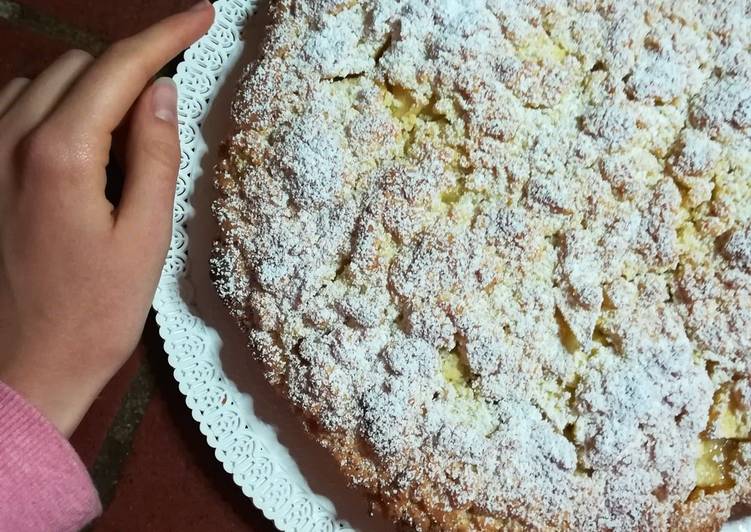 Sbriciolata di marmellata e mele