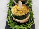 Hamburguesitas de Cerdo con Calabacín a la Plancha