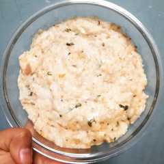 A picture of Nasi tuna gurih.