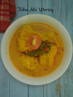 Foto resep Sayur Tahu Kuning Ala Warteg